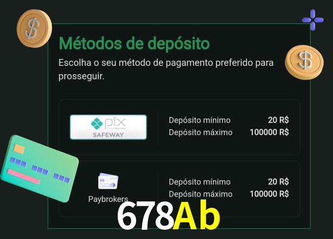 O cassino 678Ab oferece uma grande variedade de métodos de pagamento